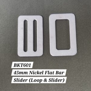 45mm Nickel Flat Bar Slider (Loop & Slider)