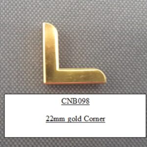 22mm Gold Corner