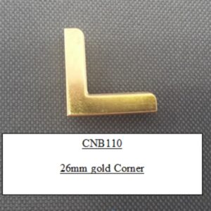 26mm Gold Corner