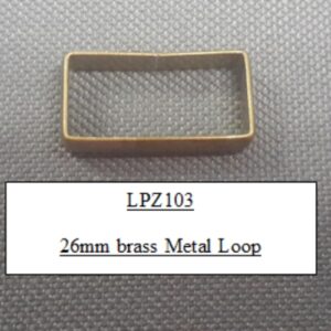 26mm Brass Metal Loop