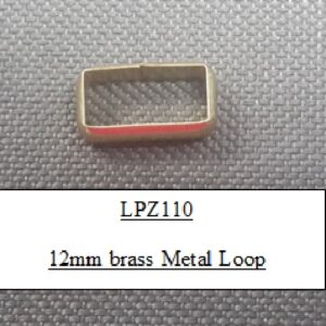 12mm Brass Metal Loop
