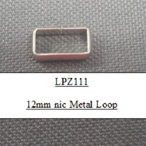 12mm Nickel Metal Loop