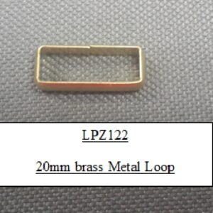 20mm Brass Metal Loop