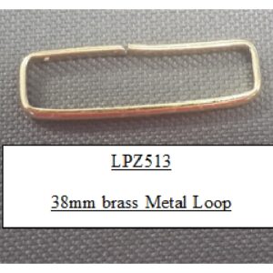 38mm Brass Metal Loop