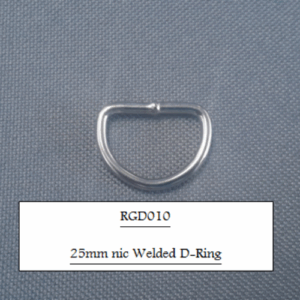 25mm Nic Welded D-Ring