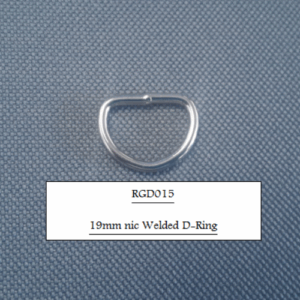 19mm Nic Welded D-Ring