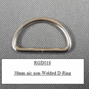 38mm Nic Non-Welded D-Ring