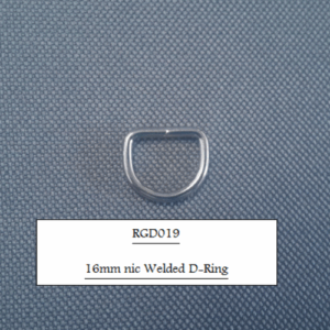 16mm Nic Welded D-Ring
