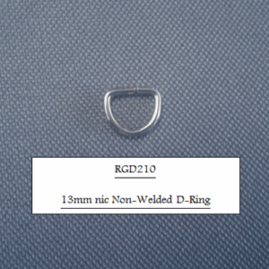 13mm Nic Non-Welded D-Ring