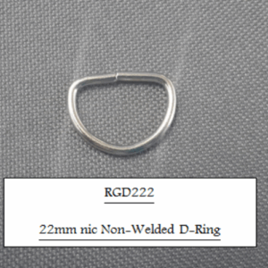 22mm Nic Non-Welded D-Ring