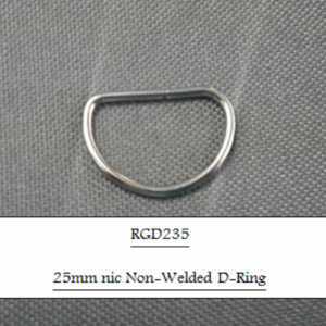 25mm Nic Non-Welded D-Ring