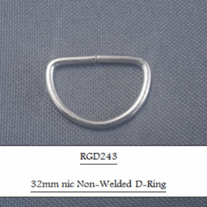 32mm Nic Non-Welded D-Ring