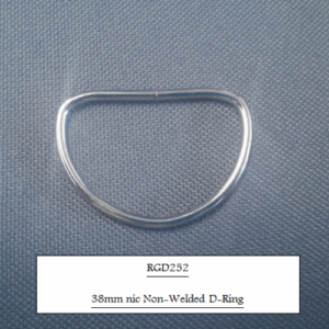 38mm Nic Non-Welded D-Ring