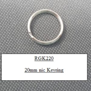 20mm Nic Keyring