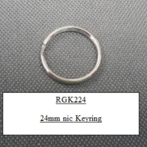 24mm Nic Keyring