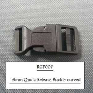 16mm Quick Release Buckle Curved