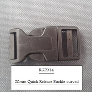 20mm Quick Release Buckle Curved