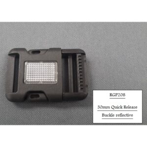 30mm Quick Release Buckle Reflective
