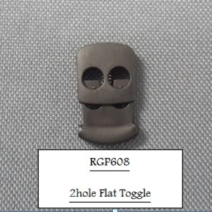 2 Hole Flat Toggle