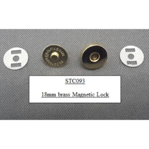 18mm Brass Magnetic Lock